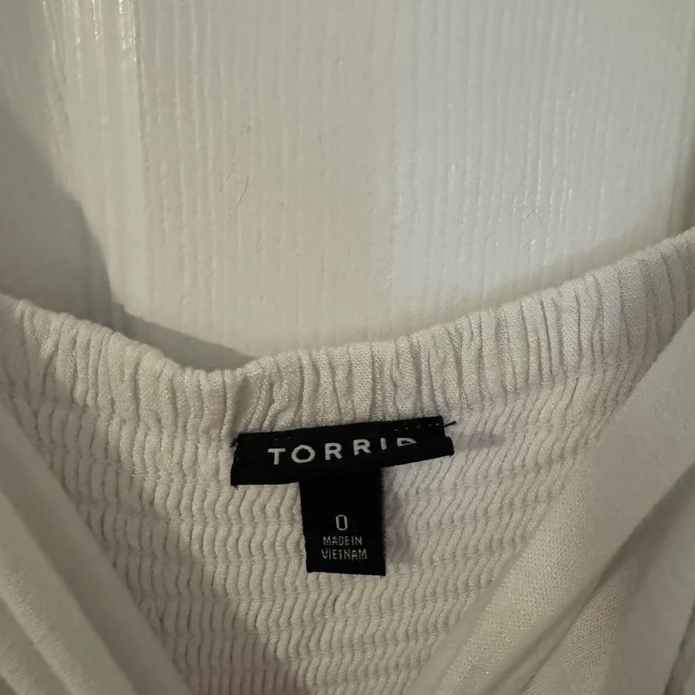 Torrid Midi Textured Woven Button-Front Dress - Picture 5 of 8